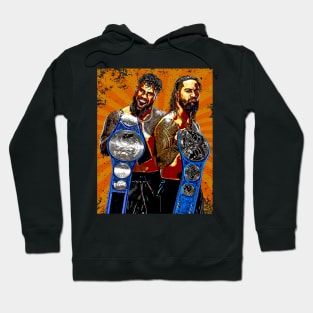 The Usos // Retro Comics Style Hoodie